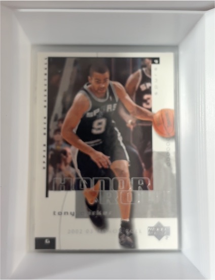 2002-03 Upper Deck Honor Roll #76 Tony Parker — front