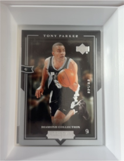 2004 Upper Deck Diamond Collection #9 Tony Parker — front