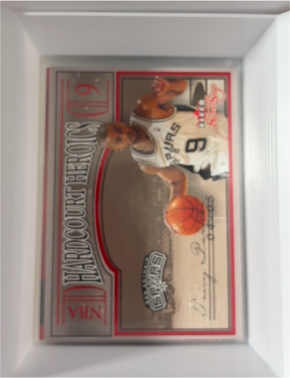 2004-05 Fleer Sweet Sigs Hardcourt Heroics #15HH Tony Parker — front