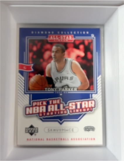 2004-05 Upper Deck All-Star Lineup #AS36 Tony Parker — front