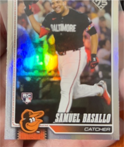 2026 Topps Series 1 #104 Samuel Basallo — front