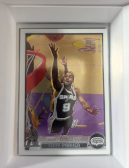 2003-04 Topps Chrome #9 Tony Parker — front