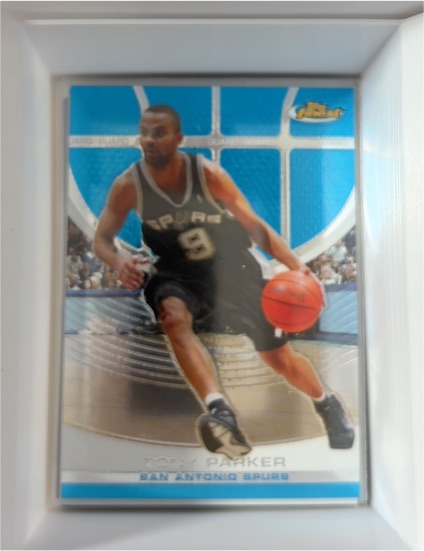 2005-06 Topps Finest #13 Tony Parker — front