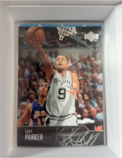 2004 Upper Deck #172 Tony Parker — front
