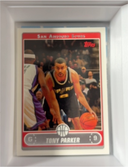 2006-07 Topps #151 Tony Parker — front