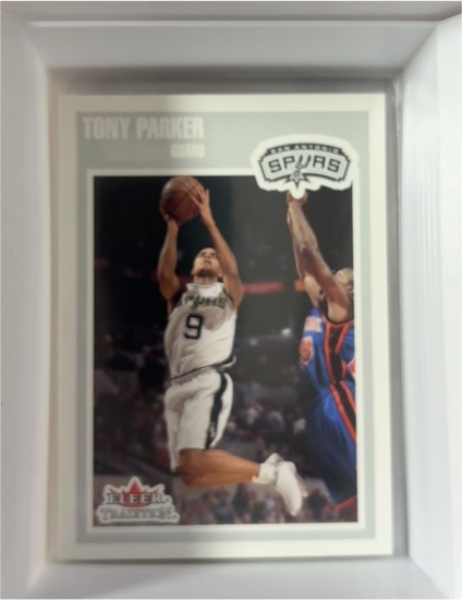 2002-03 Fleer Tradition #212 Tony Parker — front