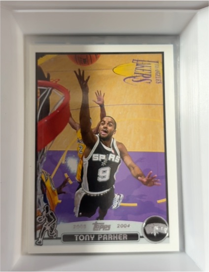 2003-04 Topps 1st Edition #9 Tony Parker — front