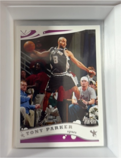 2005-06 Topps #122 Tony Parker — front