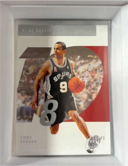 2002-03 Topps Ten #118 Tony Parker — front