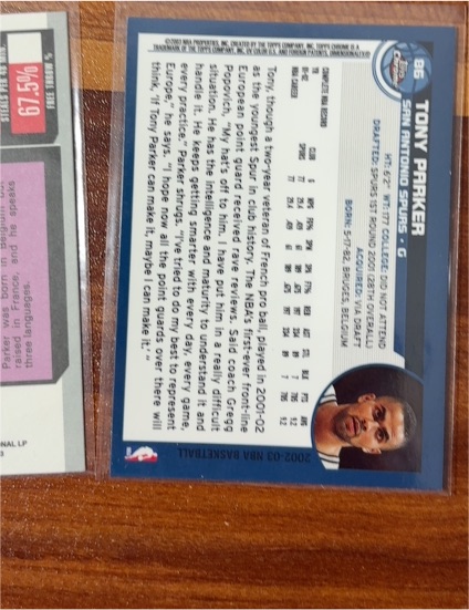 2007-08 Topps Stadium Club #69 Tony Parker — front