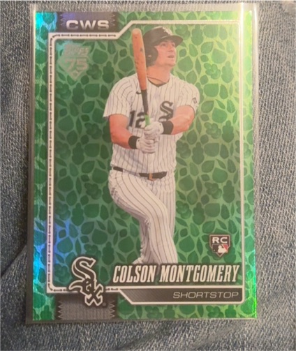 2026 Topps Series 1 #157 Colson Montgomery — front