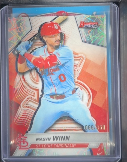 2025 Bowman's Best #44 Masyn Winn — front