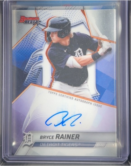 2025 Bowman's Best #B25-BR Bryce Rainer — front