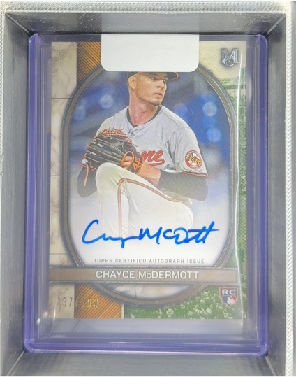 2025 Topps Museum Collection #AA-CMC Chayce McDermott — front