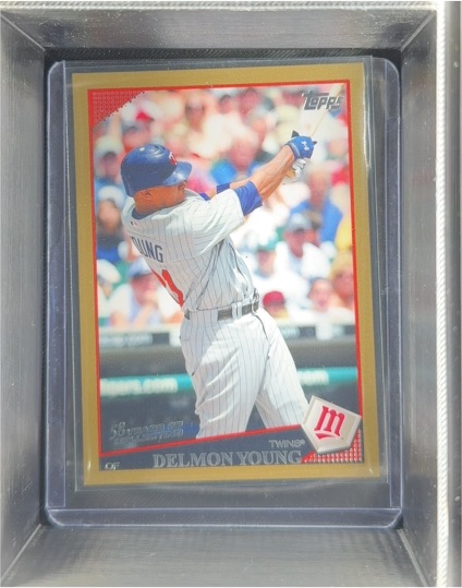2009 Topps Gold #656 Delmon Young — front