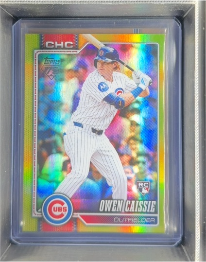2026 Topps Series 1 #233 Owen Caissie — front