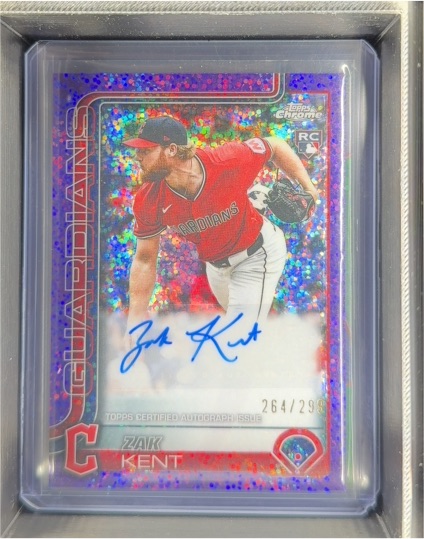 2025 Topps Chrome Update #AC-ZK Zak Kent — front