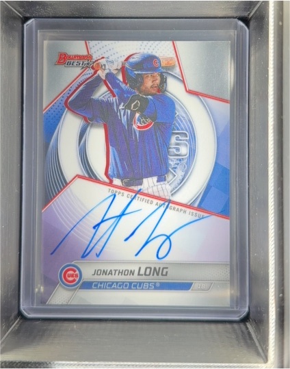 2025 Bowman's Best #B25-JLO Jonathon Long — front