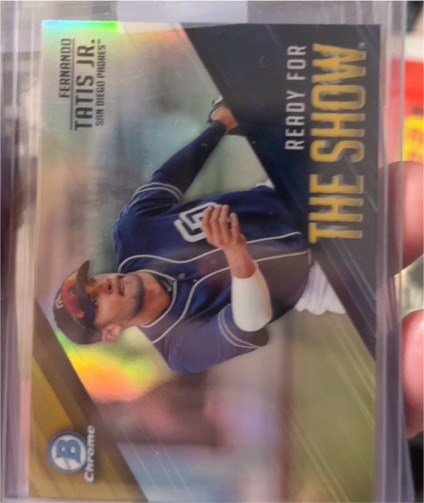 2019 Bowman Chrome Ready for the Show #RFTS-10 Fernando Tatis Jr. — front
