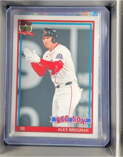 2026 Topps 1991 75th Anniversary #T91-70 Alex Bregman — front