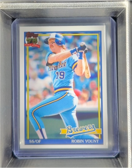 1991 Topps #T91-32 Robin Yount — front