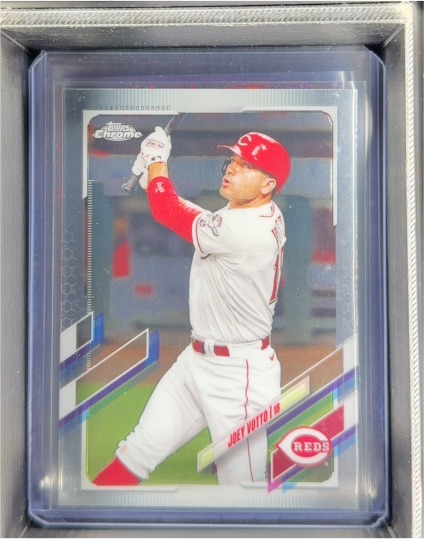 2021 Topps Chrome #156 Joey Votto — front