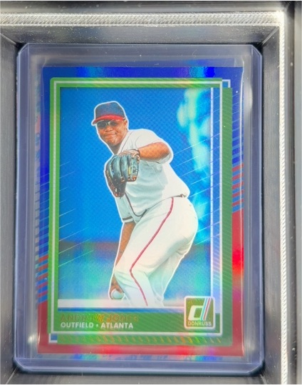 2025 Donruss #13 Andruw Jones Red and Blue — front