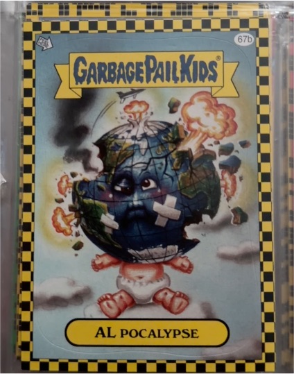 2010 Topps Garbage Pail Kids Flashback Series 1 #67b Al Pocalypse — front