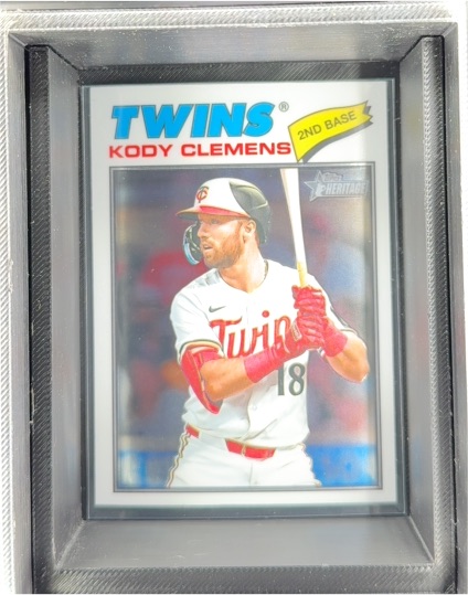 2026 Topps Heritage Chrome #321 Kody Clemens — front