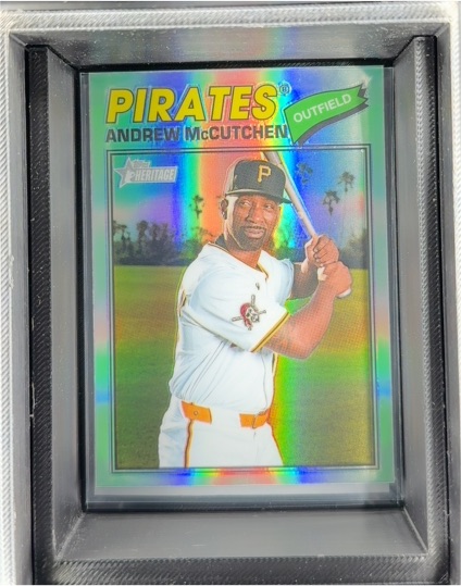 2026 Topps Heritage Chrome #270 Andrew McCutchen — front