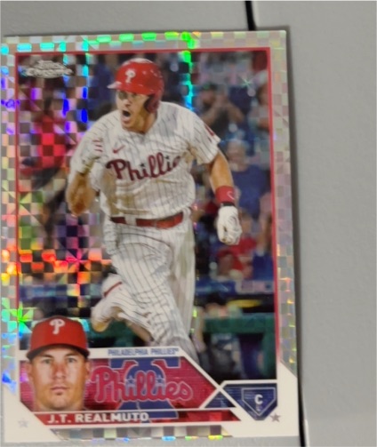 2023 Topps Chrome #30 J.T. Realmuto — front