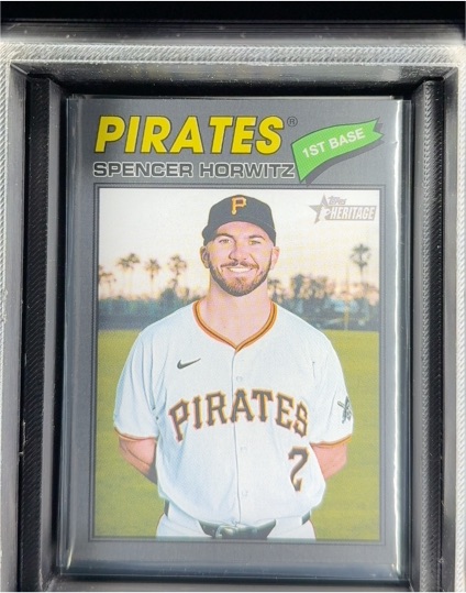 2026 Topps Heritage #266 Spencer Horwitz — front