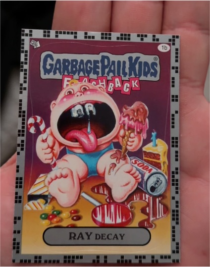 2011 Topps Garbage Pail Kids Flashback Series 2 #1b Ray Decay — front