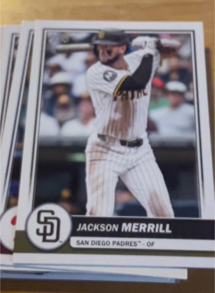 2026 Topps Flagship #23 Jackson Merrill — front