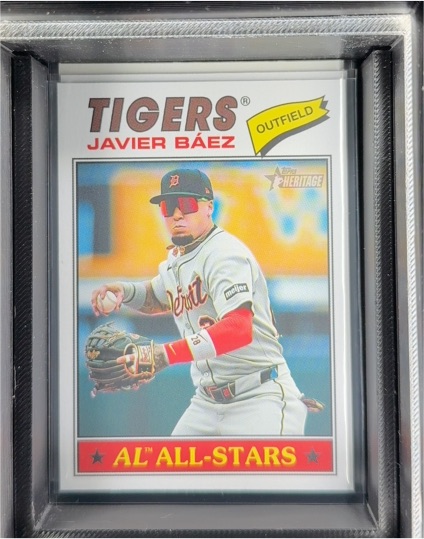 2026 Topps Heritage #107 Javier Báez — front