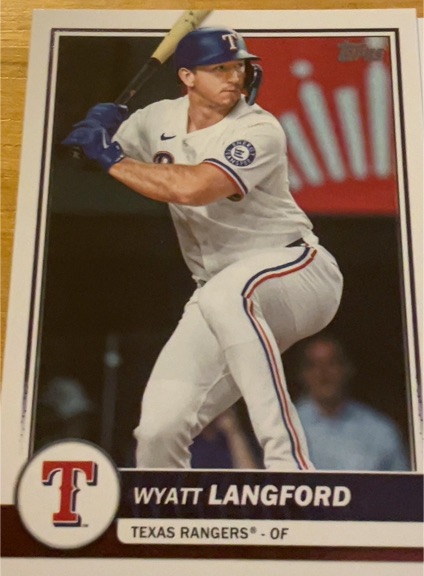 2024 Topps Baseball #700 Wyatt Langford — front