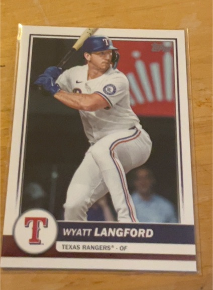 2026 Topps Flagship #14 Wyatt Langford — front