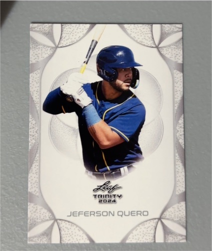 2024 Leaf Trinity #51 Jeferson Quero — front