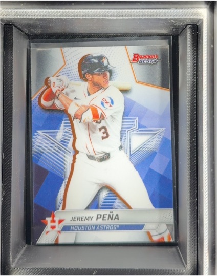 2025 Bowman's Best #34 Jeremy Peña — front