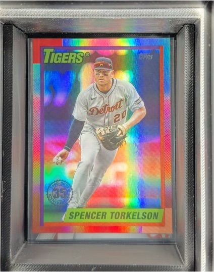 2025 Topps Update #U90-48 Spencer Torkelson 35th Anniversary Tigers — front