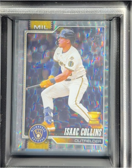 2026 Topps Series 1 #202 Isaac Collins — front