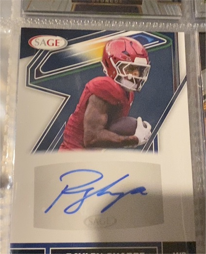 2025 SAGE Low Series #A-RS Raylen Sharpe Autograph — front