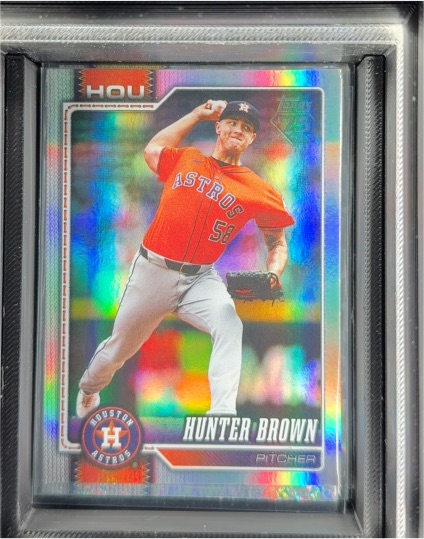 2026 Topps Series 1 #264 Hunter Brown — front