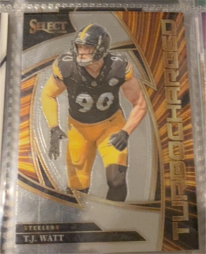 2025 Panini Select #21 T.J. Watt Turbocharged — front
