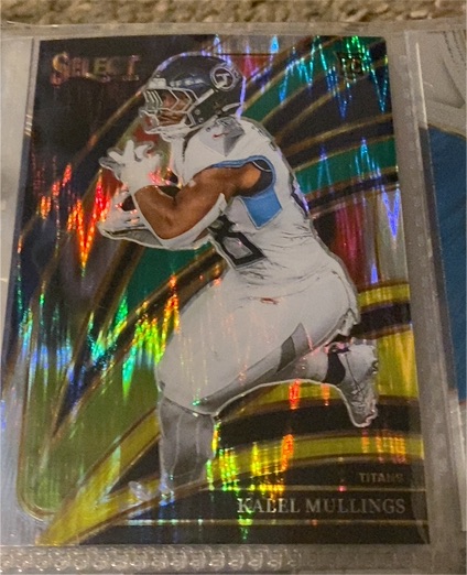 2025 Panini Select Club Level #227 Kalel Mullings — front