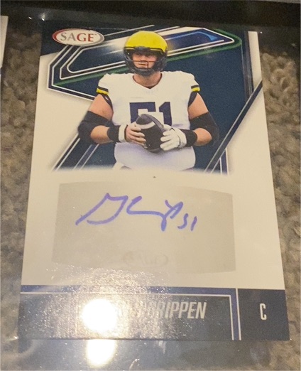2026 Sage Low Series Autographs #A-GC Greg Crippen — front