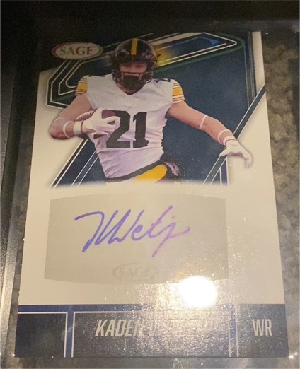 2026 Sage Low Series #A-KW Kaden Wetjen — front