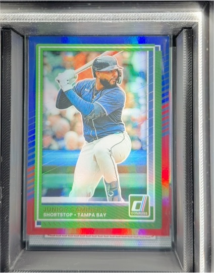 2025 Donruss #40 Junior Caminero — front