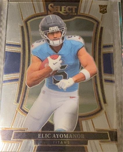 2025 Panini Select Premier Level #127 Elic Ayomanor — front