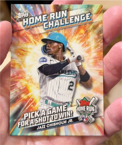 2024 Topps Series 1 #HRC-30 Jazz Chisholm Jr. — front